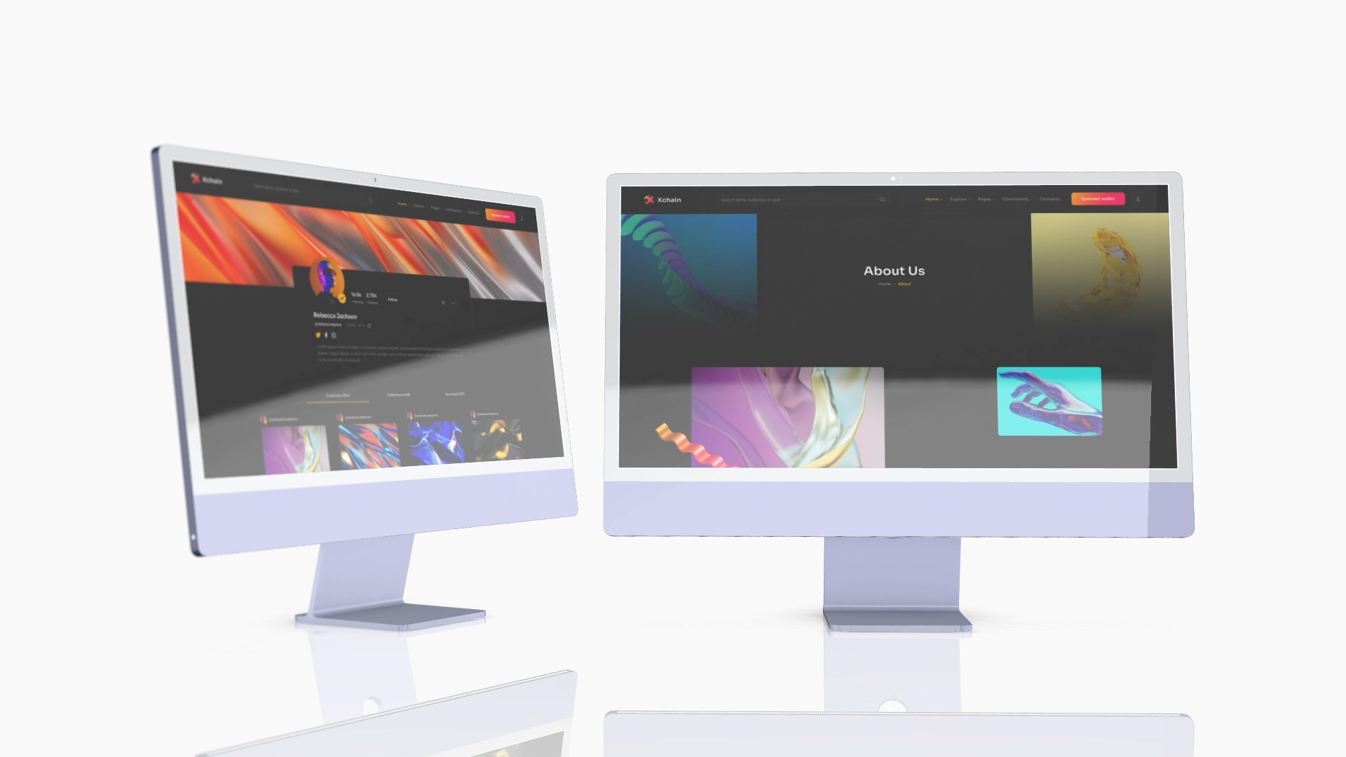 Web Promo Desktop Mockup Web Promo Desktop Mockup