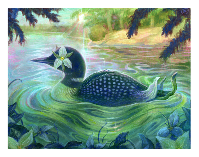 Painting by Kaitlin Hoyt (Ontario)