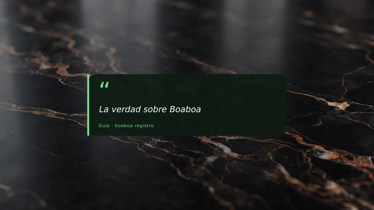 La verdad sobre Boaboa