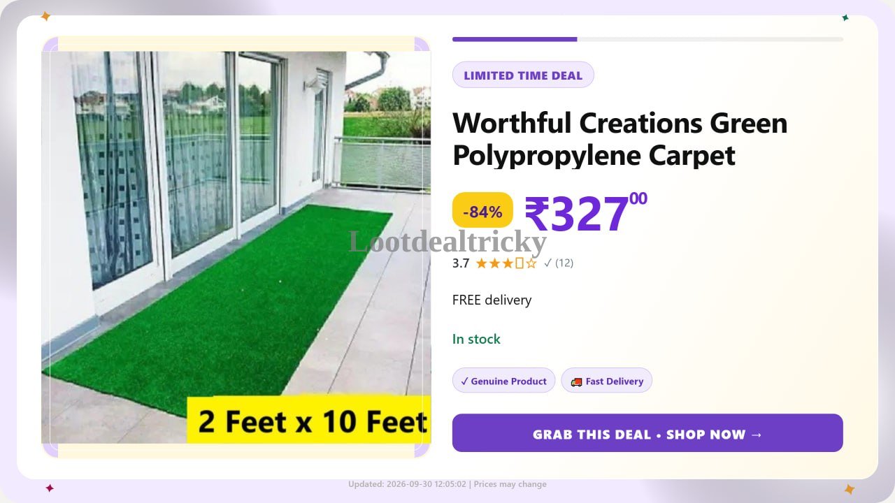 worthful Creations Green – Just ₹327 | Limited Time Loot Offer worthful Creations Green – Just ₹327 | Limited Time Loot Offer