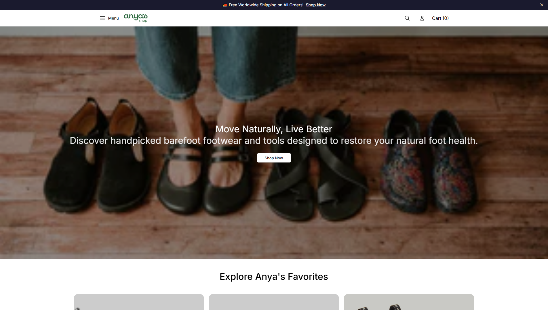 Stored capture of anyasshopwear.shop