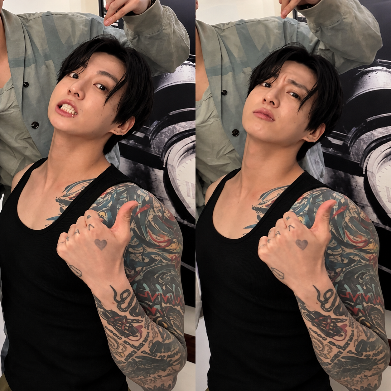 BTS’ten Jung Kook, Kolunu ve Omzunu Kaplayan D...