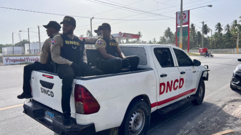 DNCD incauta más de tres mil gramos de drogas, y apresa nueve personas en María Trinidad Sanchez.   .