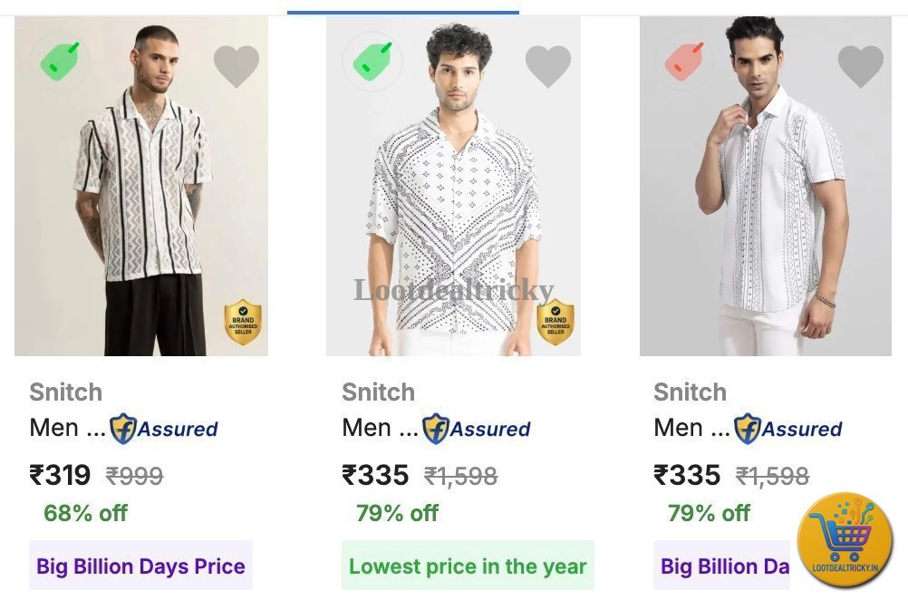 Snitch Clothing Upto – Just 79% OFF | Best Deal