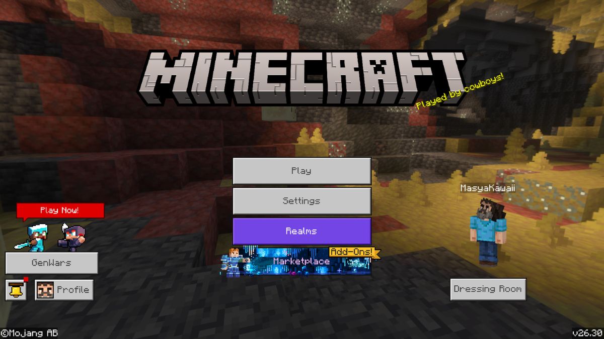 Những điều cần lưu ý khi cập nhật Minecraft 1.26.30