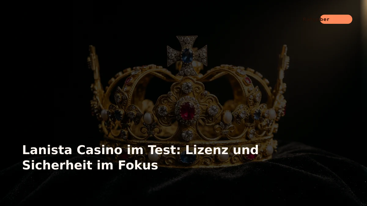 Lanista Casino im Test: Lizenz und Sicherheit im Fokus
