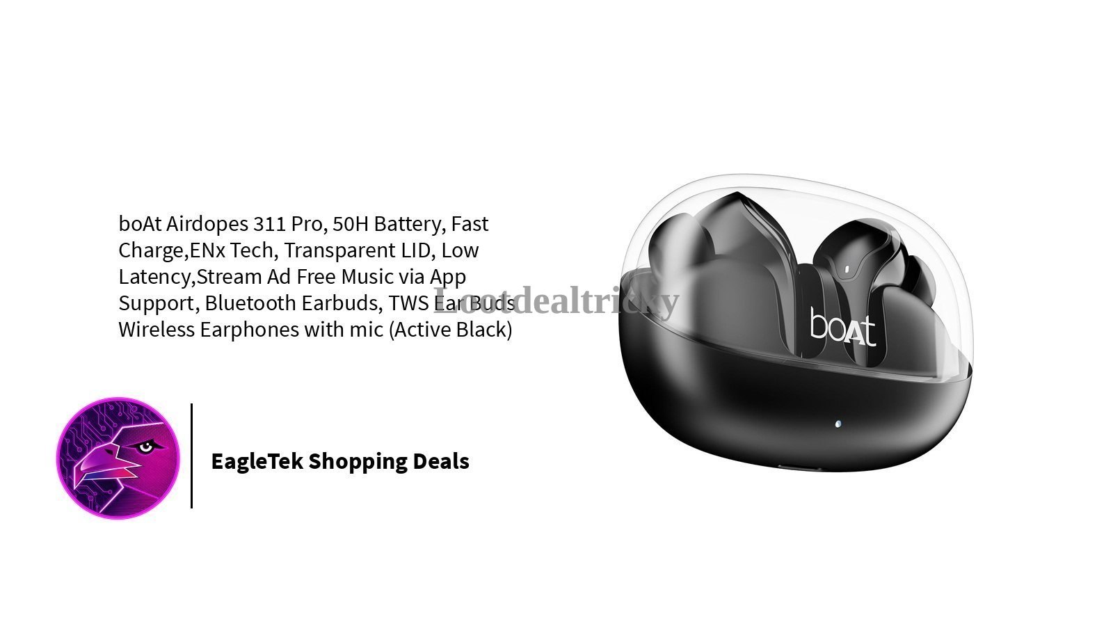 Boat Airdopes 311 Offer Image