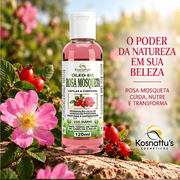 OLEO CAPILAR E CORPORAL 120ML ROSA MOSQUETA - KOSNATTUS - foto 3