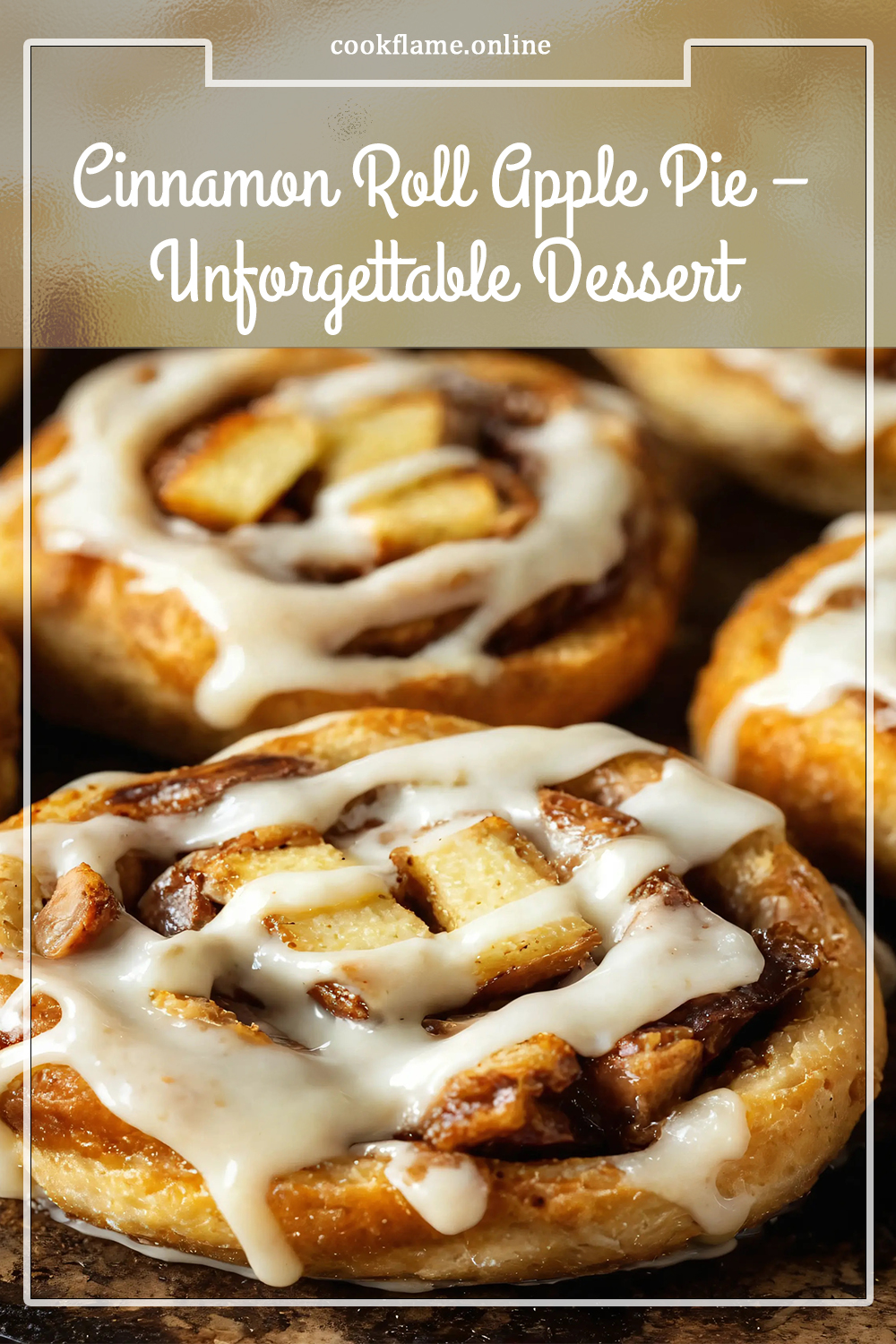 Cinnamon Roll Apple Pie – Unforgettable Dessert