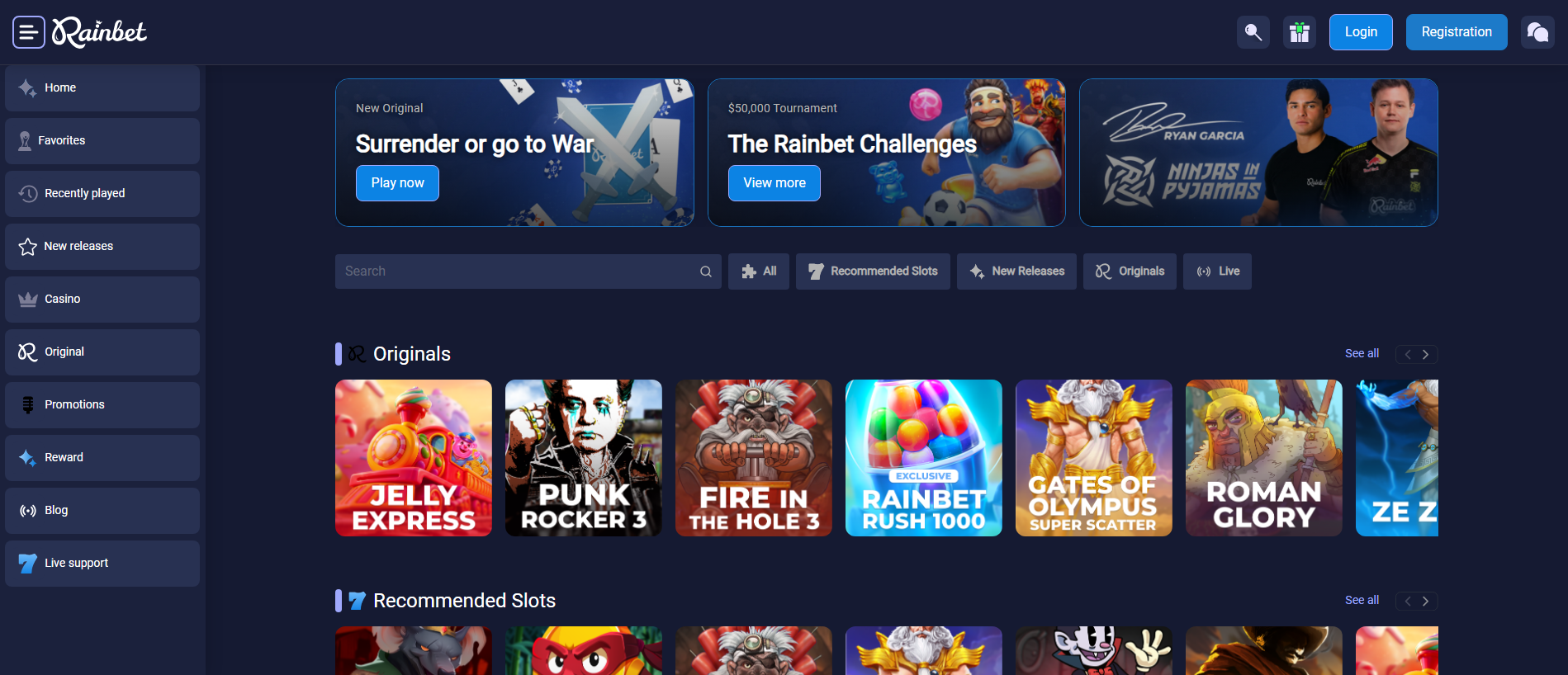Stored capture of rainbet-app.net