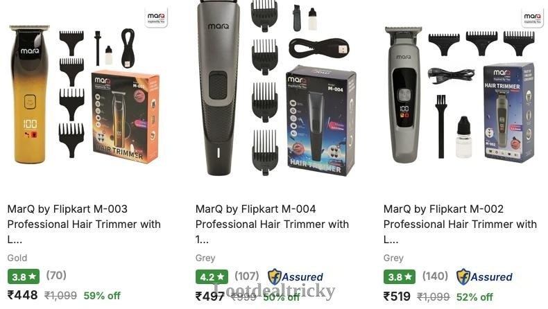 Marq By Flipkart – Fantastic Price Cut @ ₹448 (59%) Marq By Flipkart – Fantastic Price Cut @ ₹448 (59%)