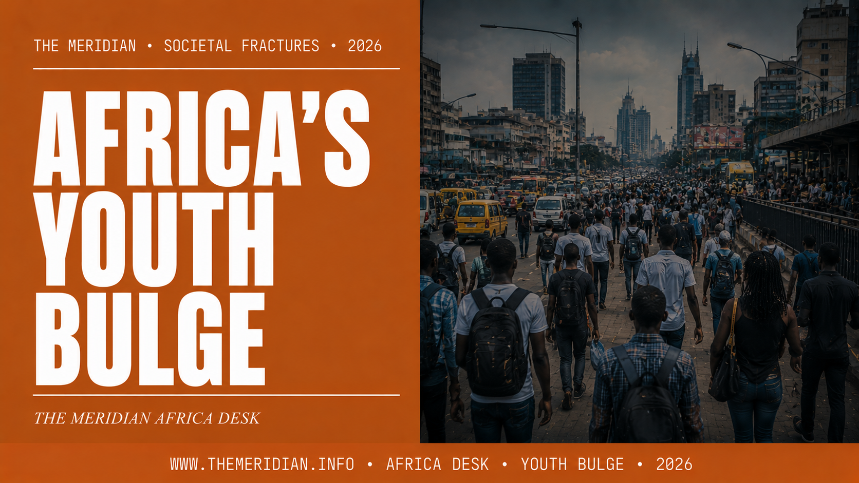 Africa's Youth Bulge -- The Meridian Africa Desk