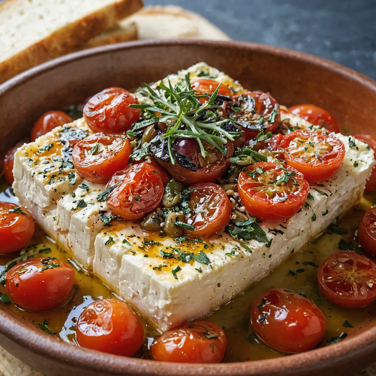 Ultimate Mediterranean Baked Feta Appetizer Recipe