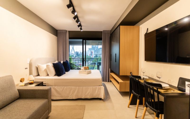 33m² | Varanda | Piscina | Shopping Morumbi