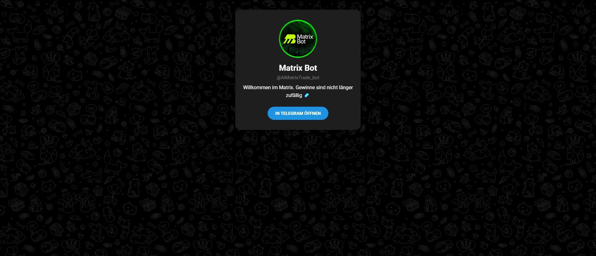 Screenshot of matrixbotapp.click