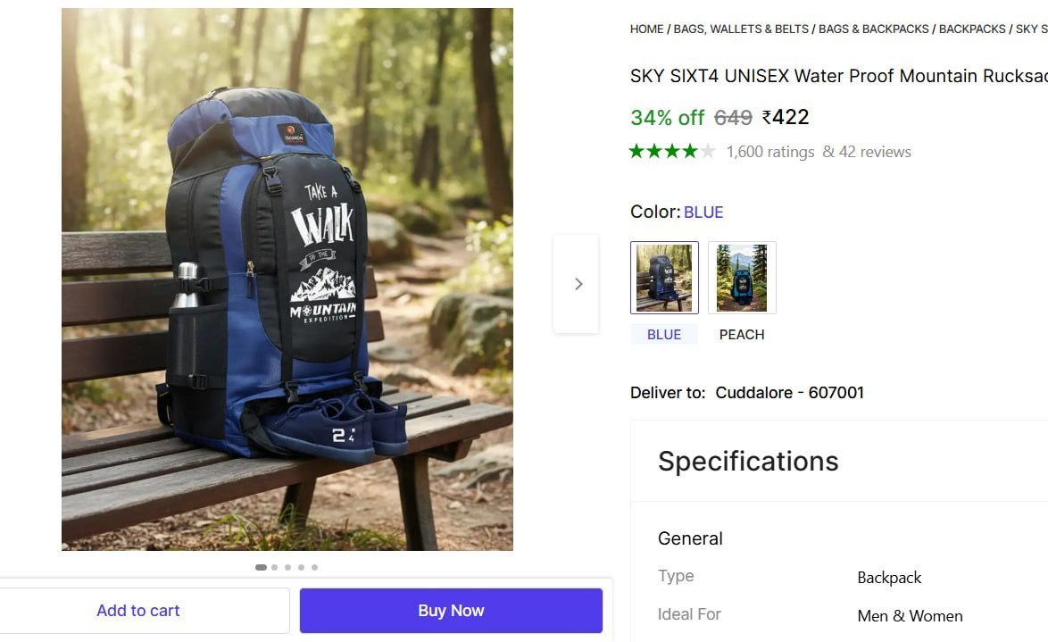 Grab Hiking Backpack – Lowest Price Get 70% OFF Today Grab Hiking Backpack – Lowest Price Get 70% OFF Today