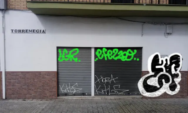 Graffiti artwork by Rickertos