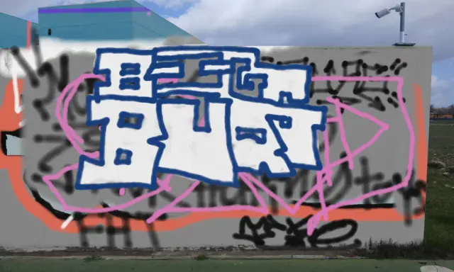 Graffiti artwork by Jocupo6