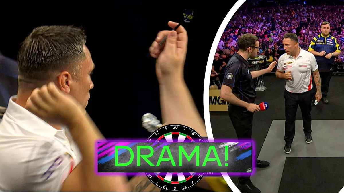 Gerwyn Price's Mid-Leg Drama at Premier League Darts