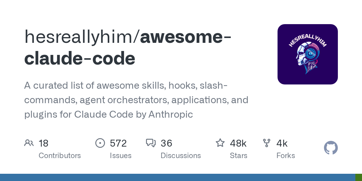 hesreallyhim/awesome-claude-code