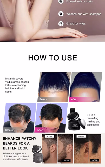Hairline Shadow Powder Natural Root Coverage