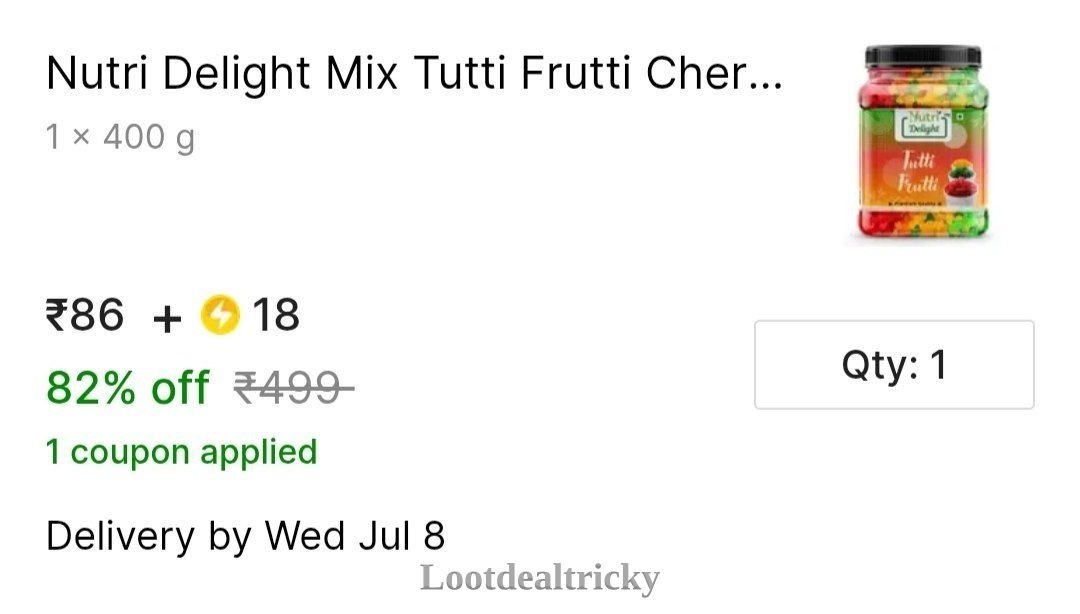 Uthao Tutti Frutti – Mind-Blowing Saving @ ₹137