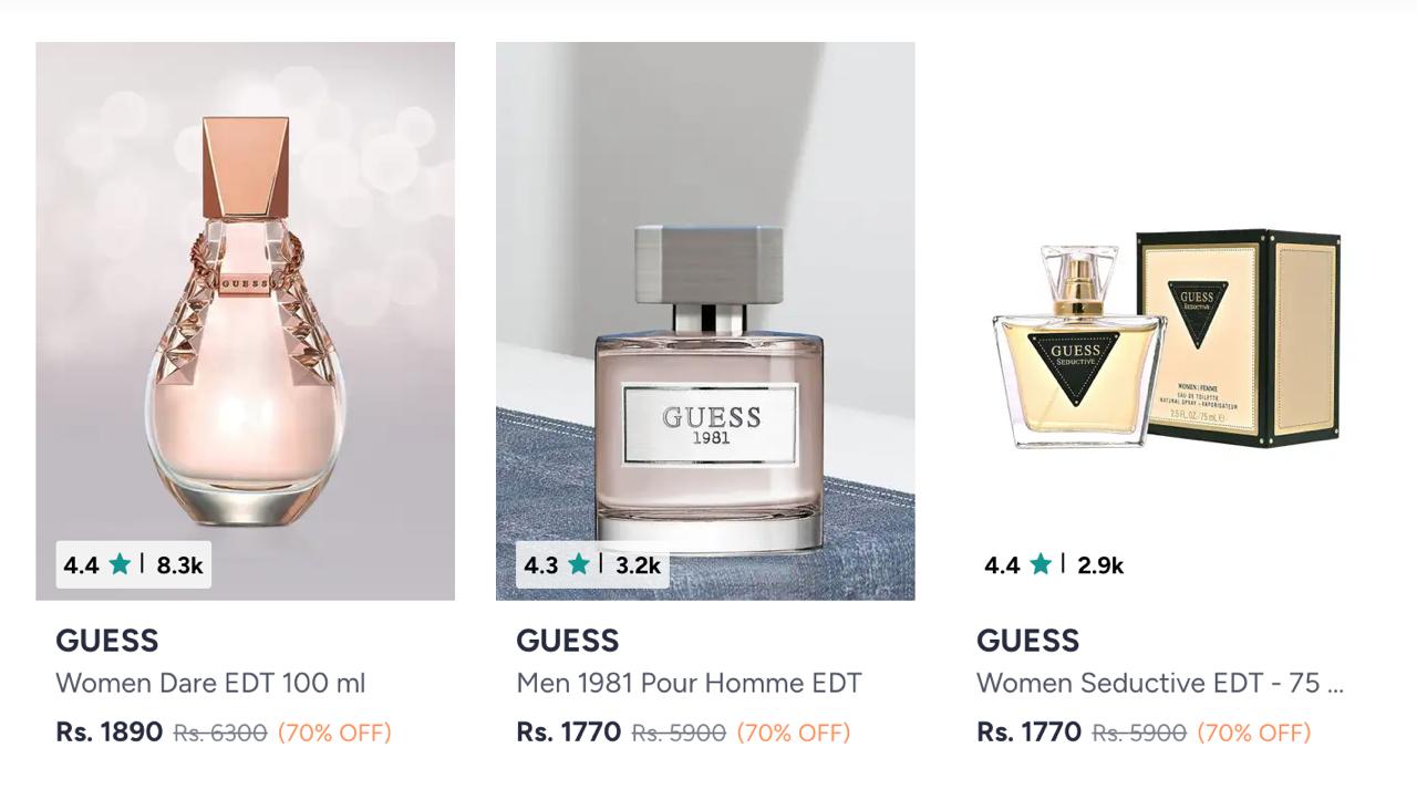 Guess Perfume Flat – Huge Discount Get 70% OFF Today