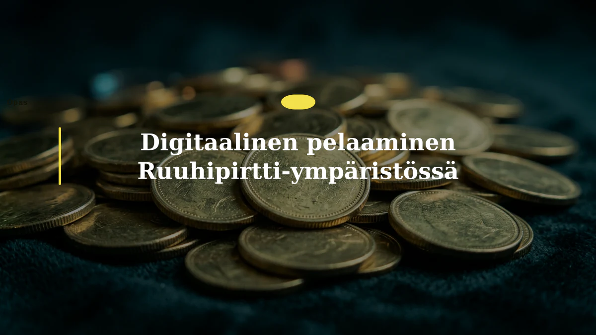 Digitaalinen pelaaminen Ruuhipirtti-ympäristössä