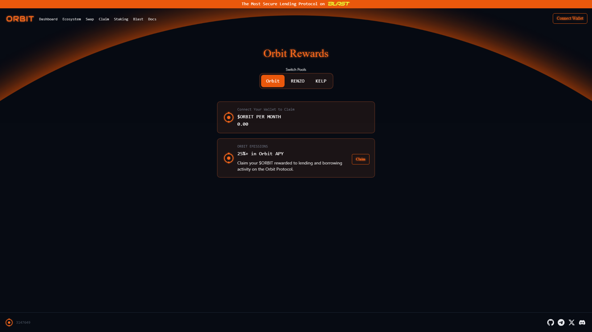 Screenshot of orbitlending.pages.dev