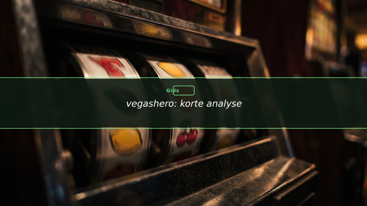 vegashero: korte analyse