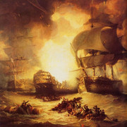Arnald-George-The-Orient-exploding-in-Aboukir