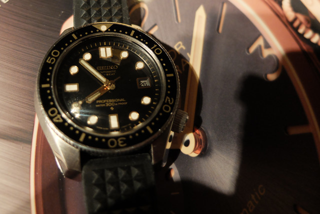 Vintage Seiko 6159-7001 Hi Beat Diver 