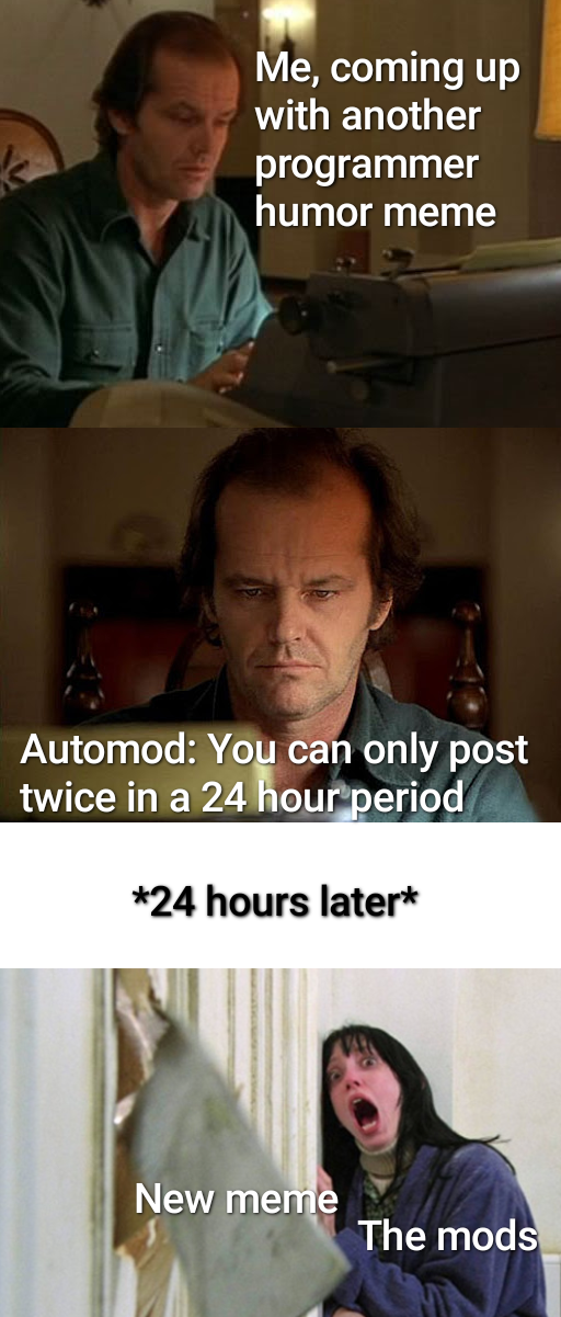 I have too much free time on my hands : r/ProgrammerHumor