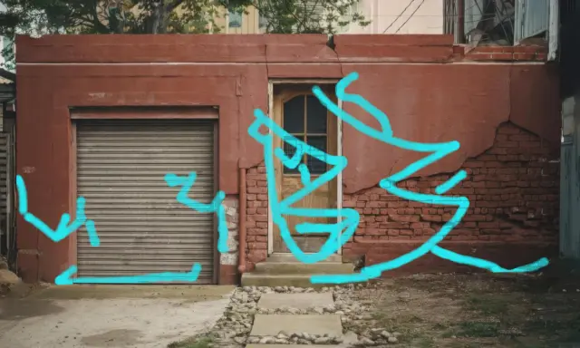 Graffiti artwork by ACE