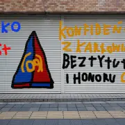 Graffiti artwork by PIAST1945