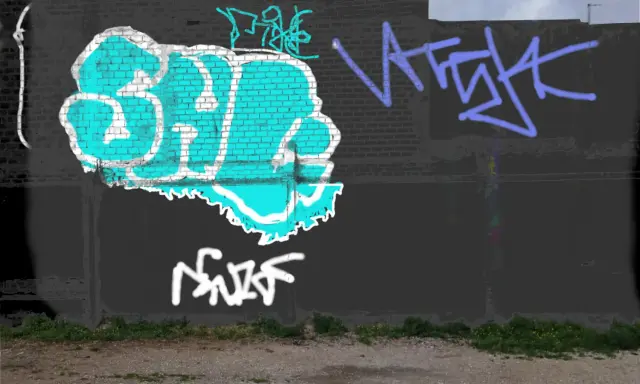 Graffiti artwork by anthony