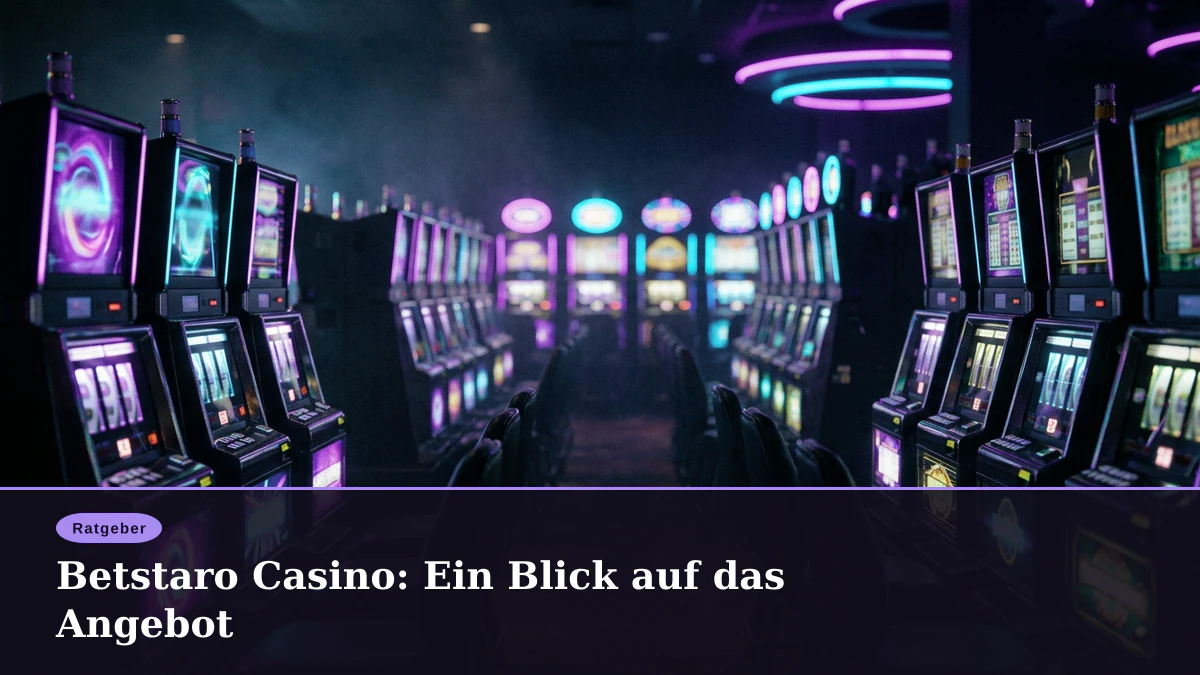 Betstaro Casino: Ein Blick auf das Angebot