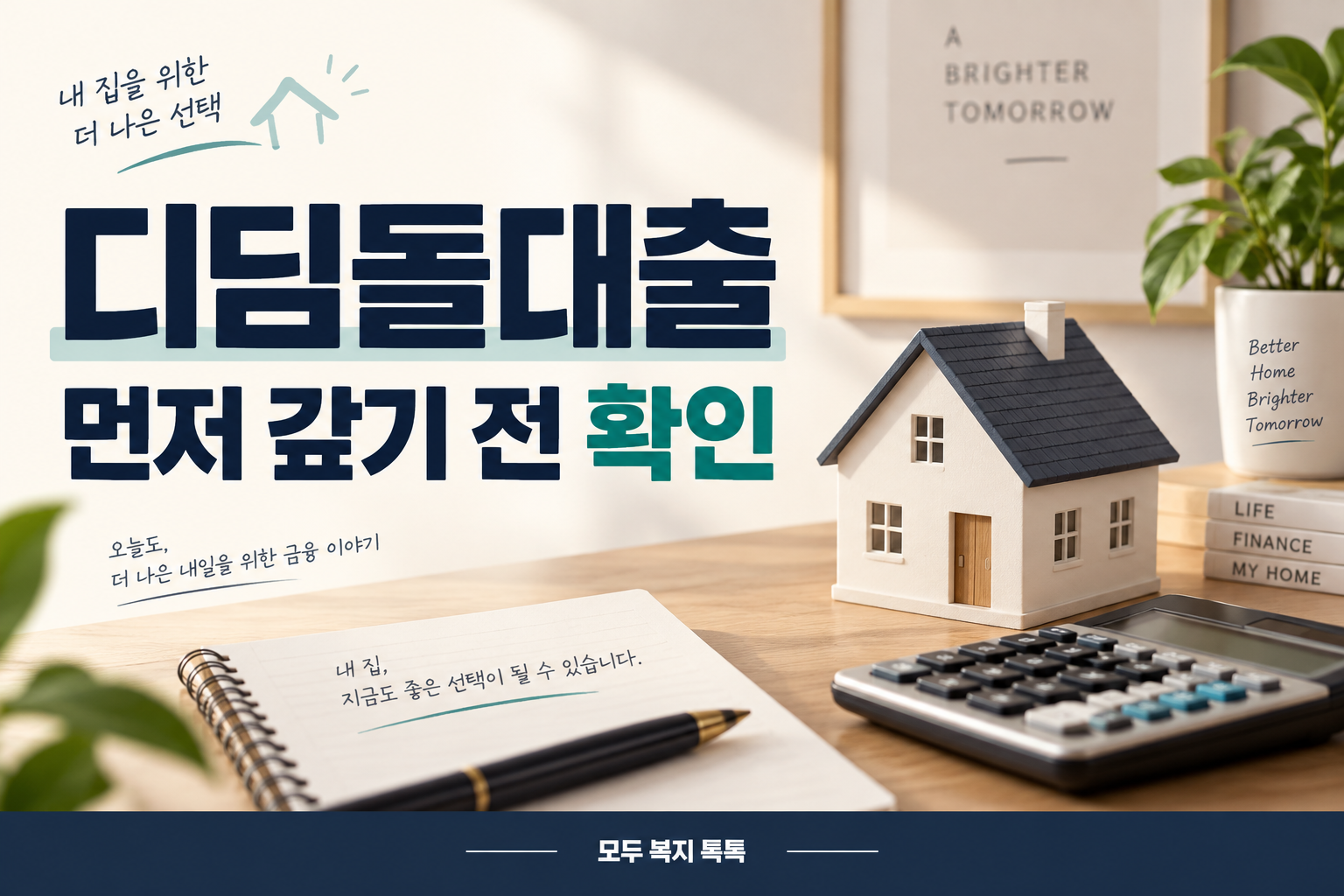 디딤돌대출 조기상환 수수료, 먼저 갚기 전 비교할 것