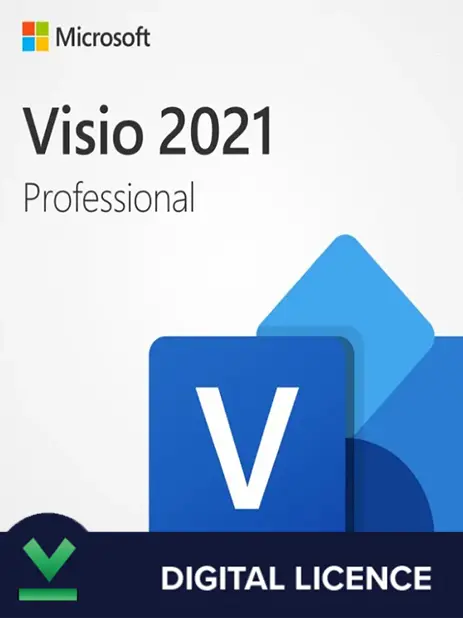 سيريال تفعيل Microsoft Visio 2021 Professional مدى الحياة