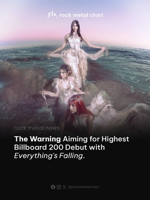 Everything’s Falling Billboard 200 projection