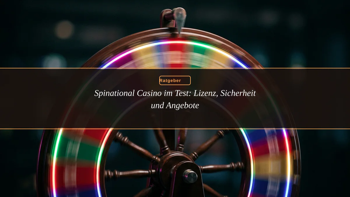 Spinational Casino im Test: Lizenz, Sicherheit und Angebote 1 Spinational Casino im Test: Lizenz, Sicherheit und Angebote