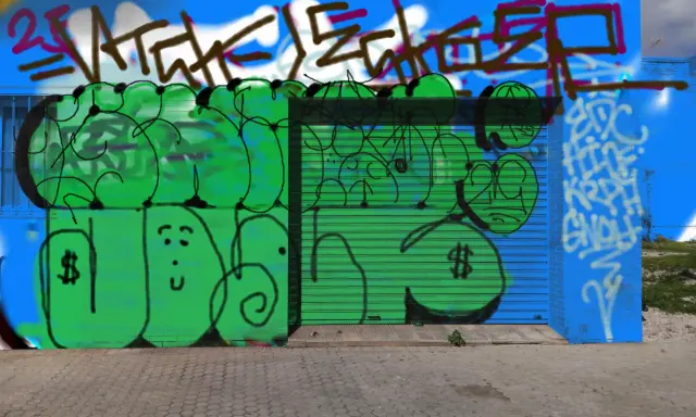 Graffiti artwork by Sumoe