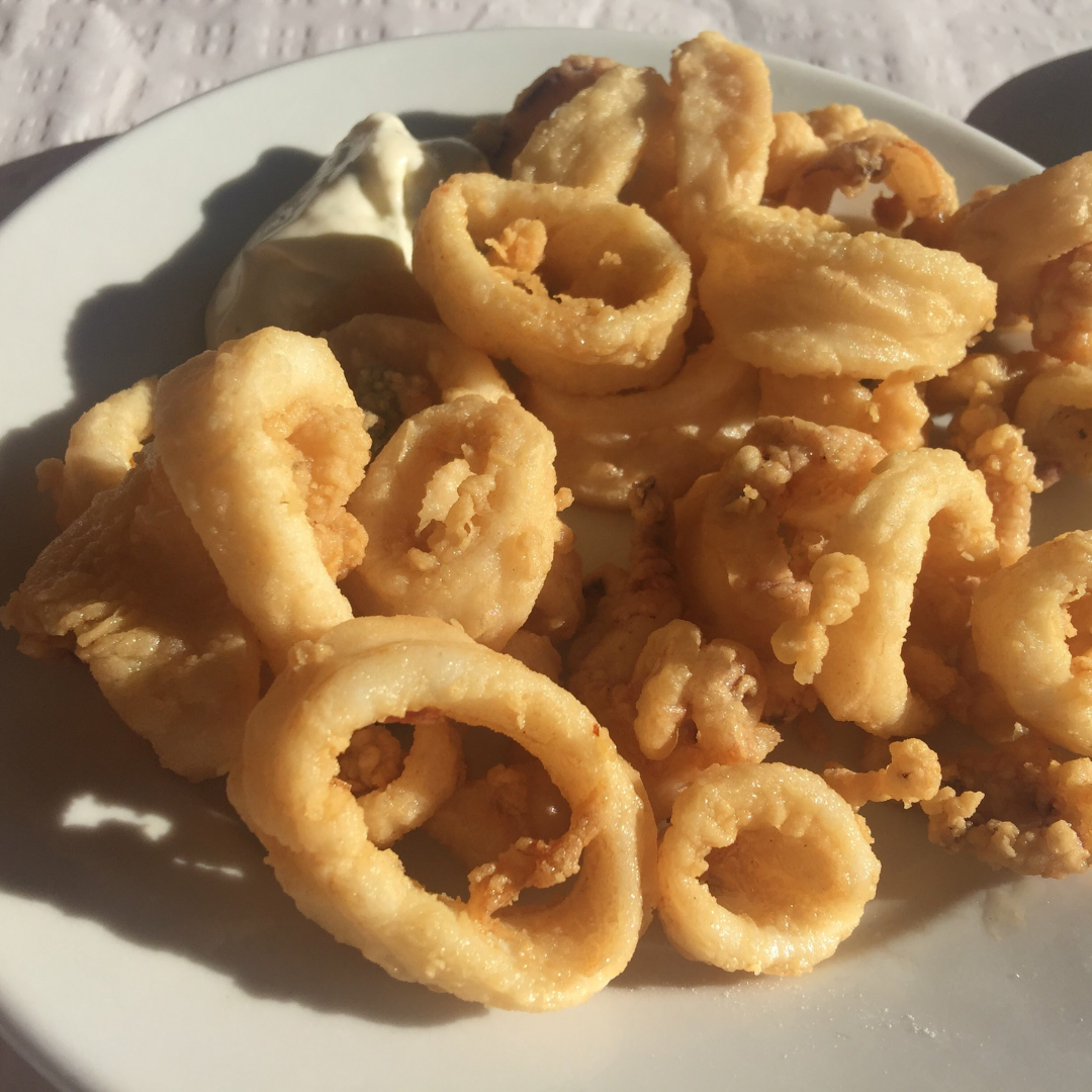 Calamar a la plancha — Mesón Mariano