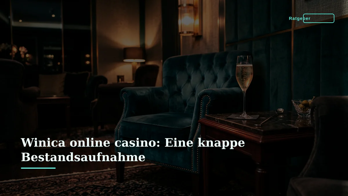 Winica online casino: Eine knappe Bestandsaufnahme