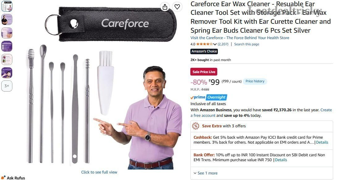 Resuable Ear Cleaner | Loot Lo