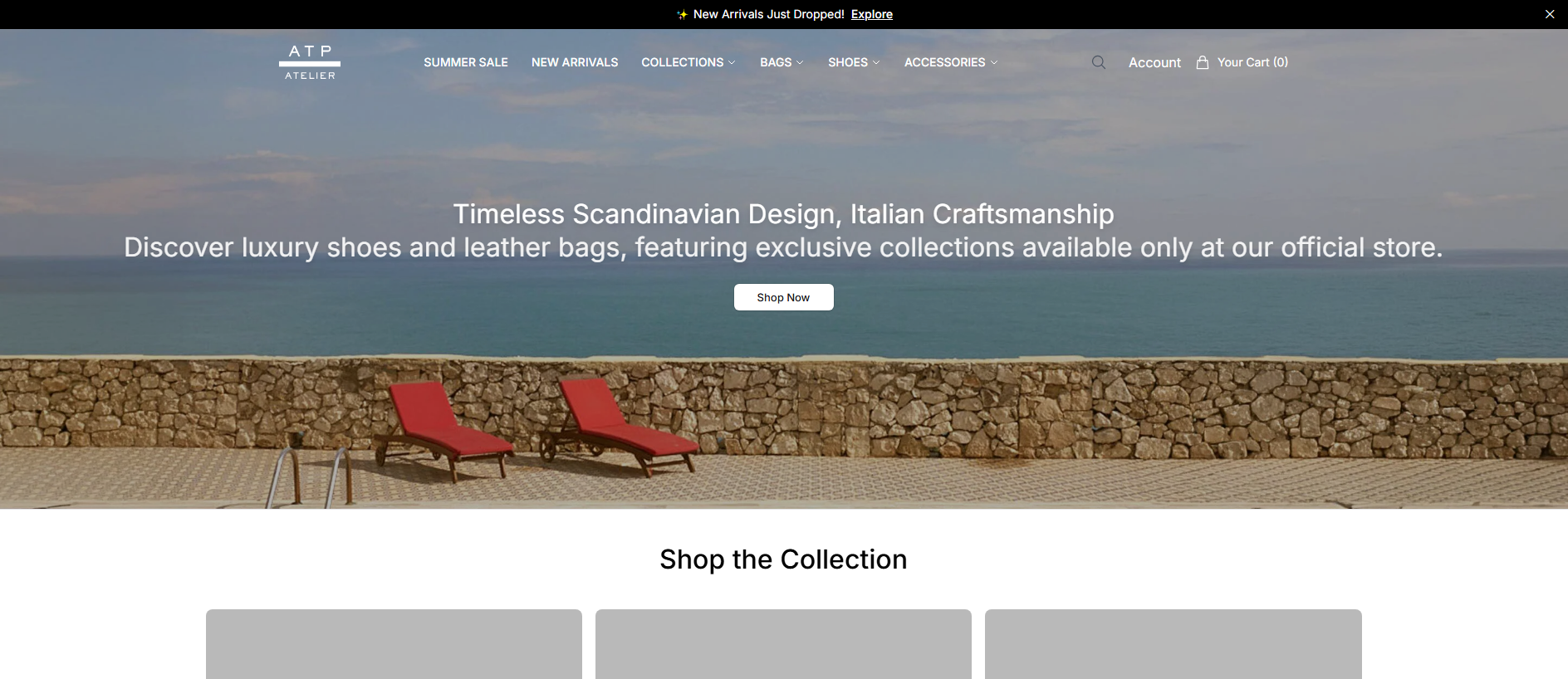 Stored capture of atpatelierstudio.shop