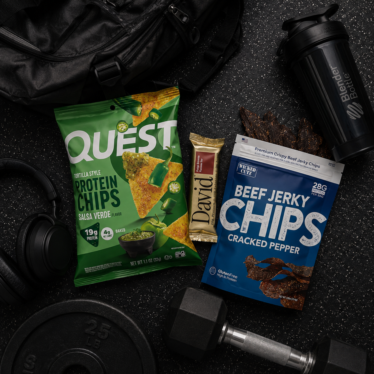 Snacks proteicos