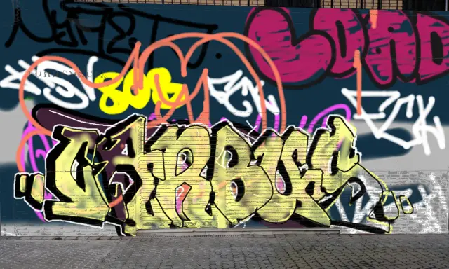 Graffiti artwork by Sumoe