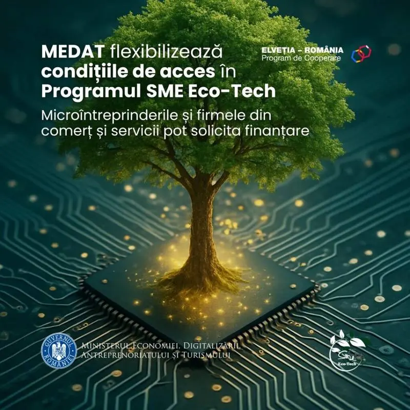 MEDAT deschide porțile finanțării pentru microîntreprinderi și firme de comerț/servicii