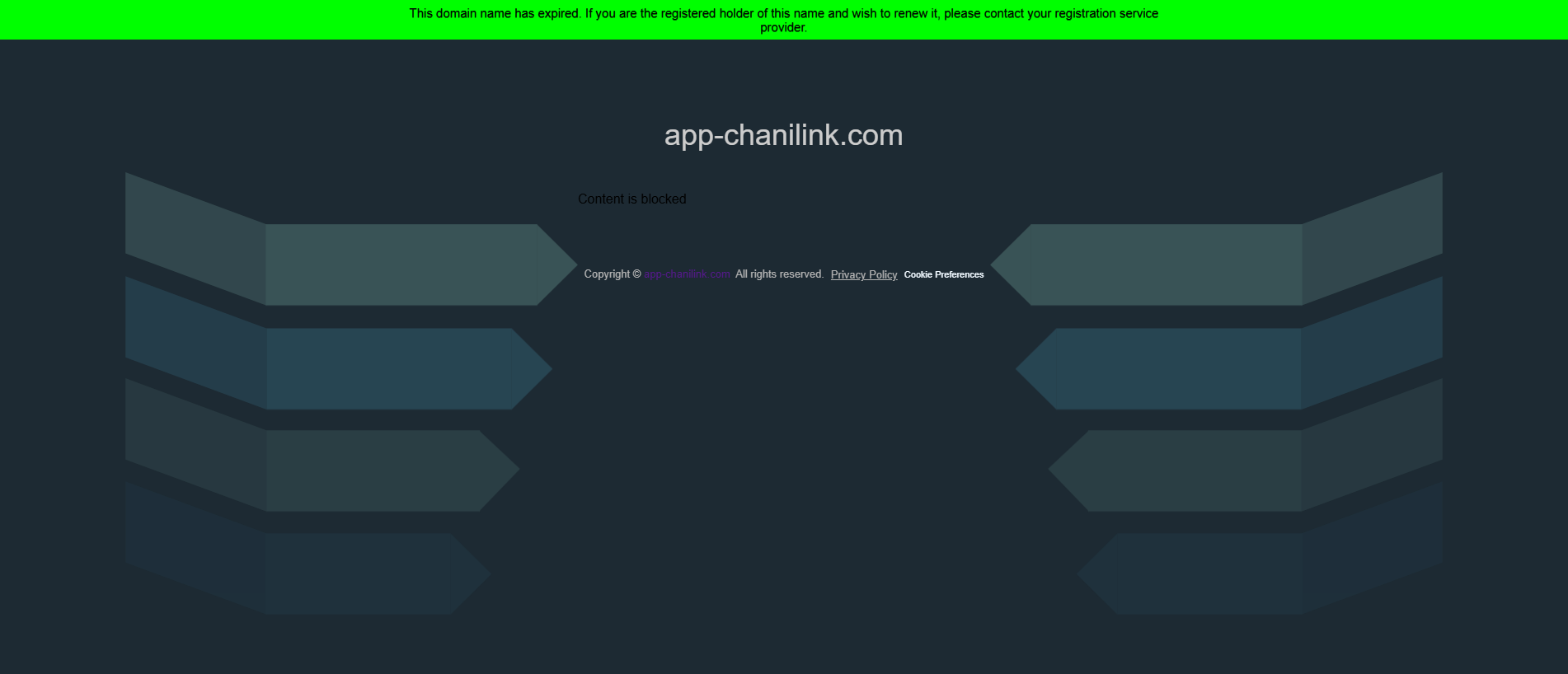 Stored capture of app-chanilink.com